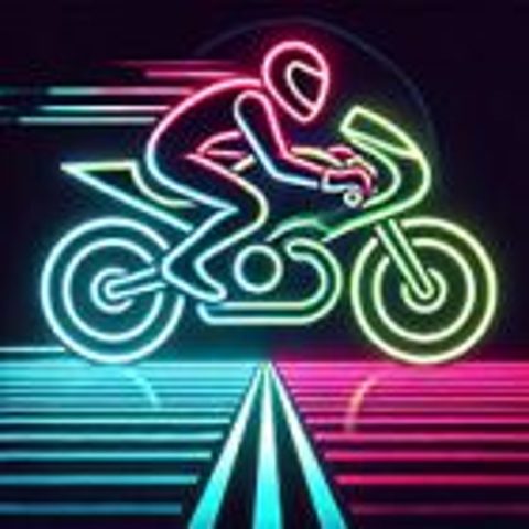 Neon Biker thumbnail